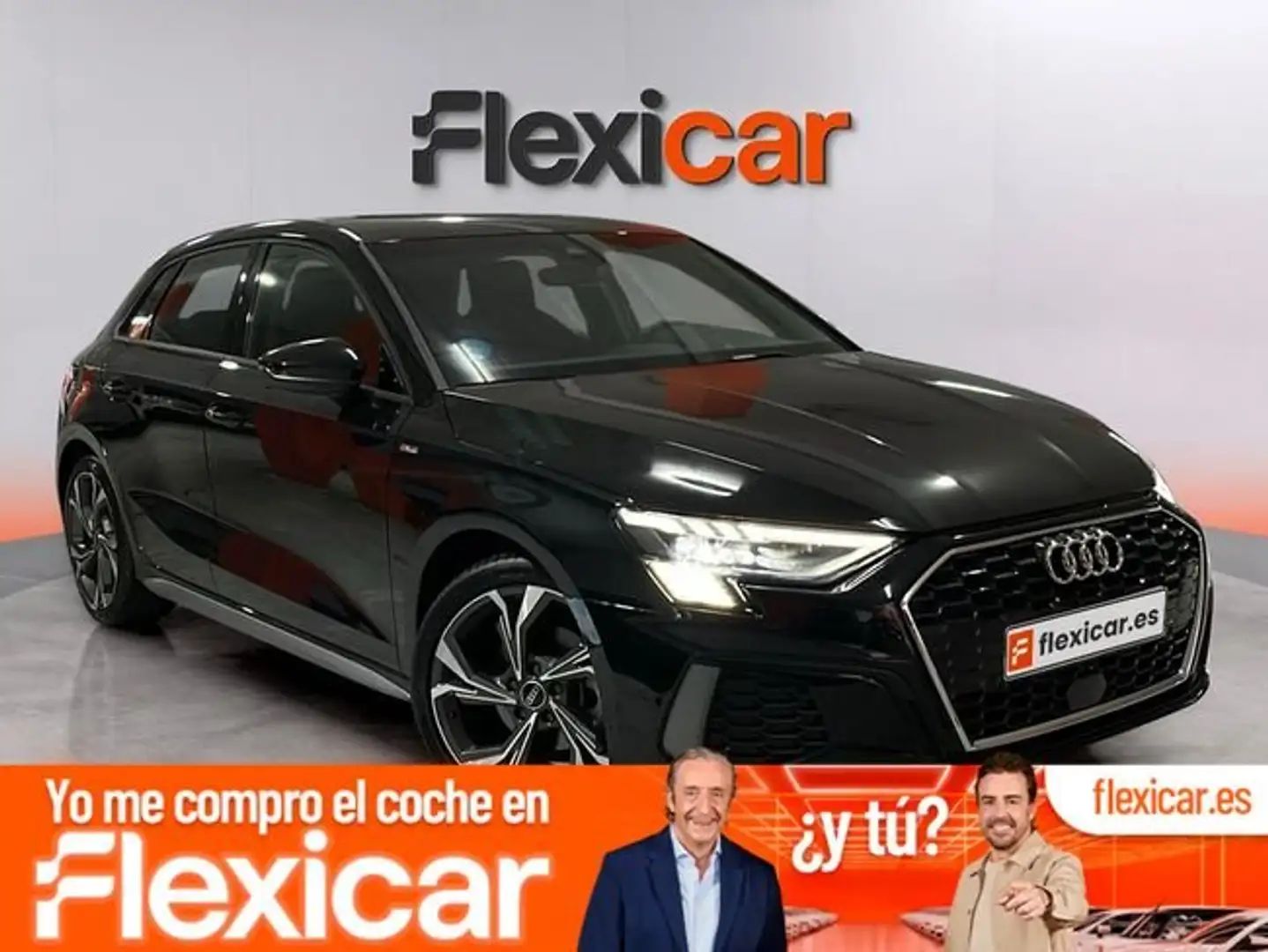 Audi A3 Sportback S line 35 TFSI 110kW S tronic Negro - 1