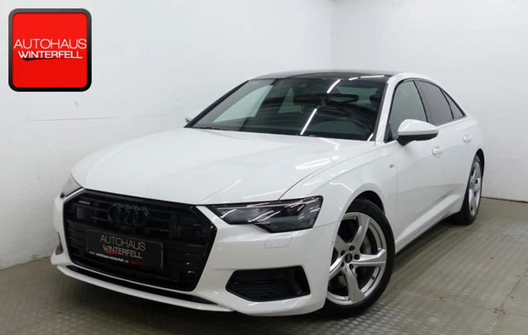 Audi A6 55 TFSI quattro S line GSD+360+B&O+CARBON+ Weiß - 1