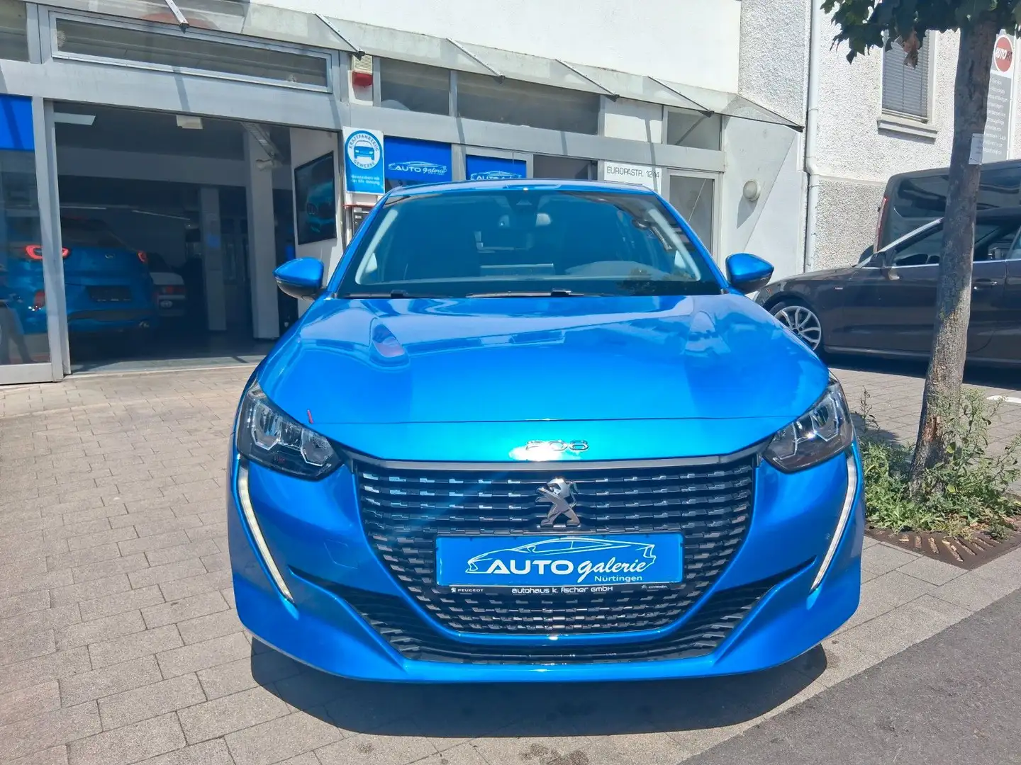 Peugeot 208 Allure Pack /LED Sw/Assyst+/DigiTacho/Klima Blau - 2