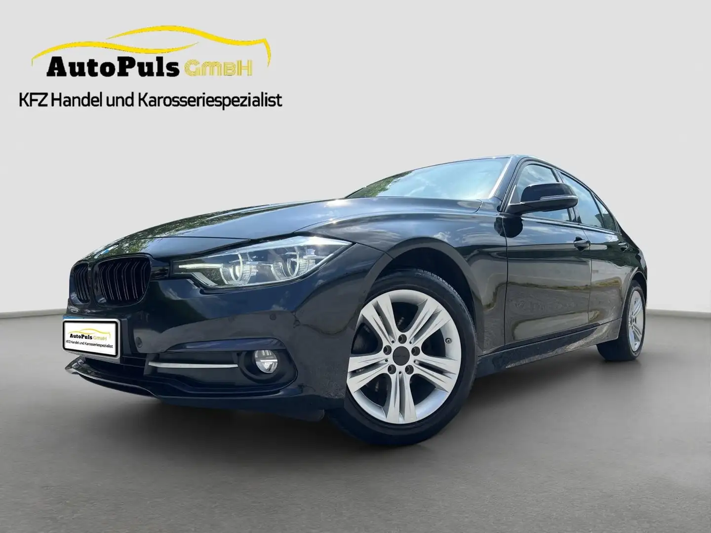BMW 318 318 d +LED + Sportsitze + Navi + Service Voll + Schwarz - 1