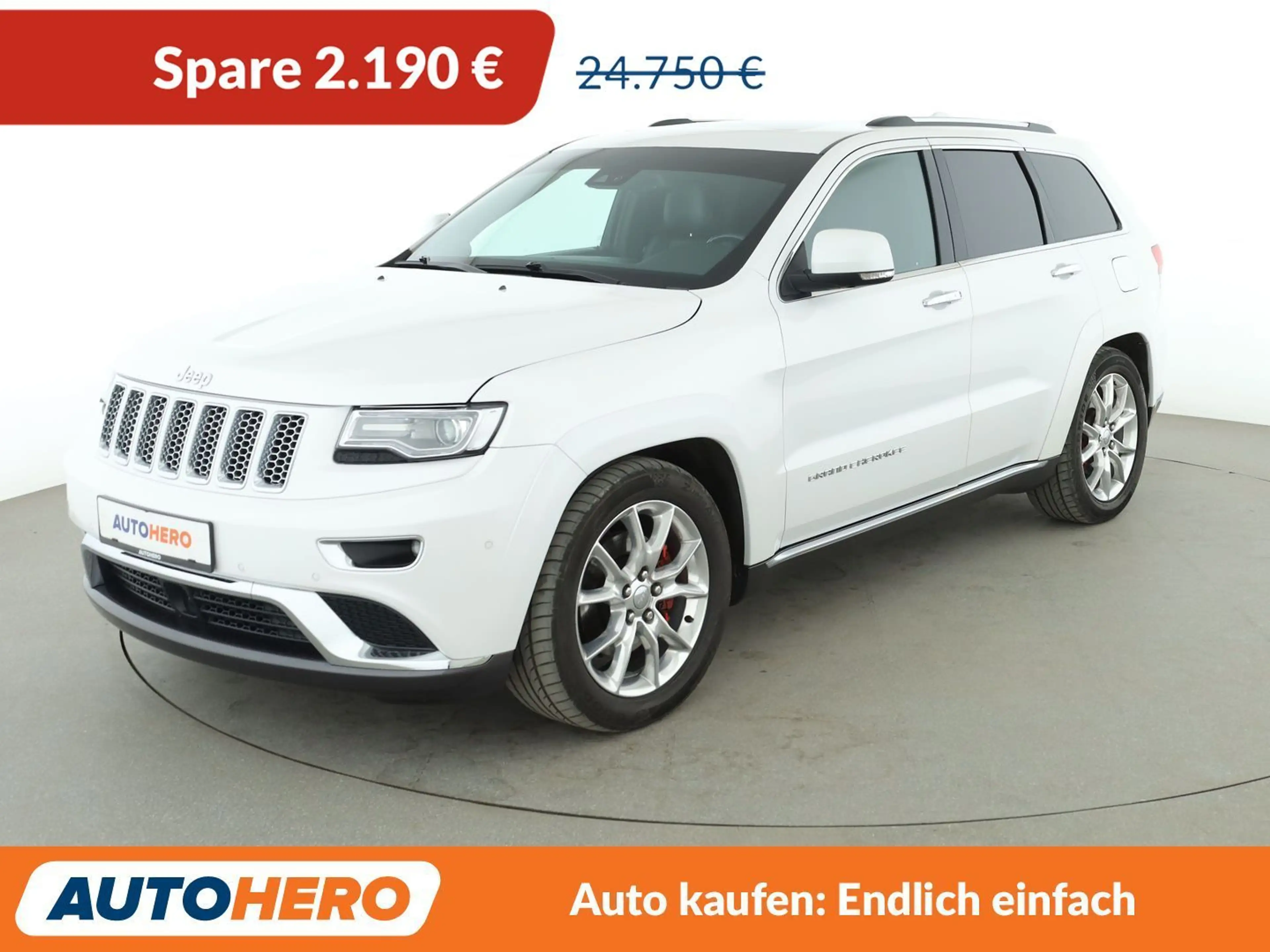 Jeep Grand Cherokee 3.0 CRD Summit Aut.*CAM*ACC*NAVI*PDC*SHZ*