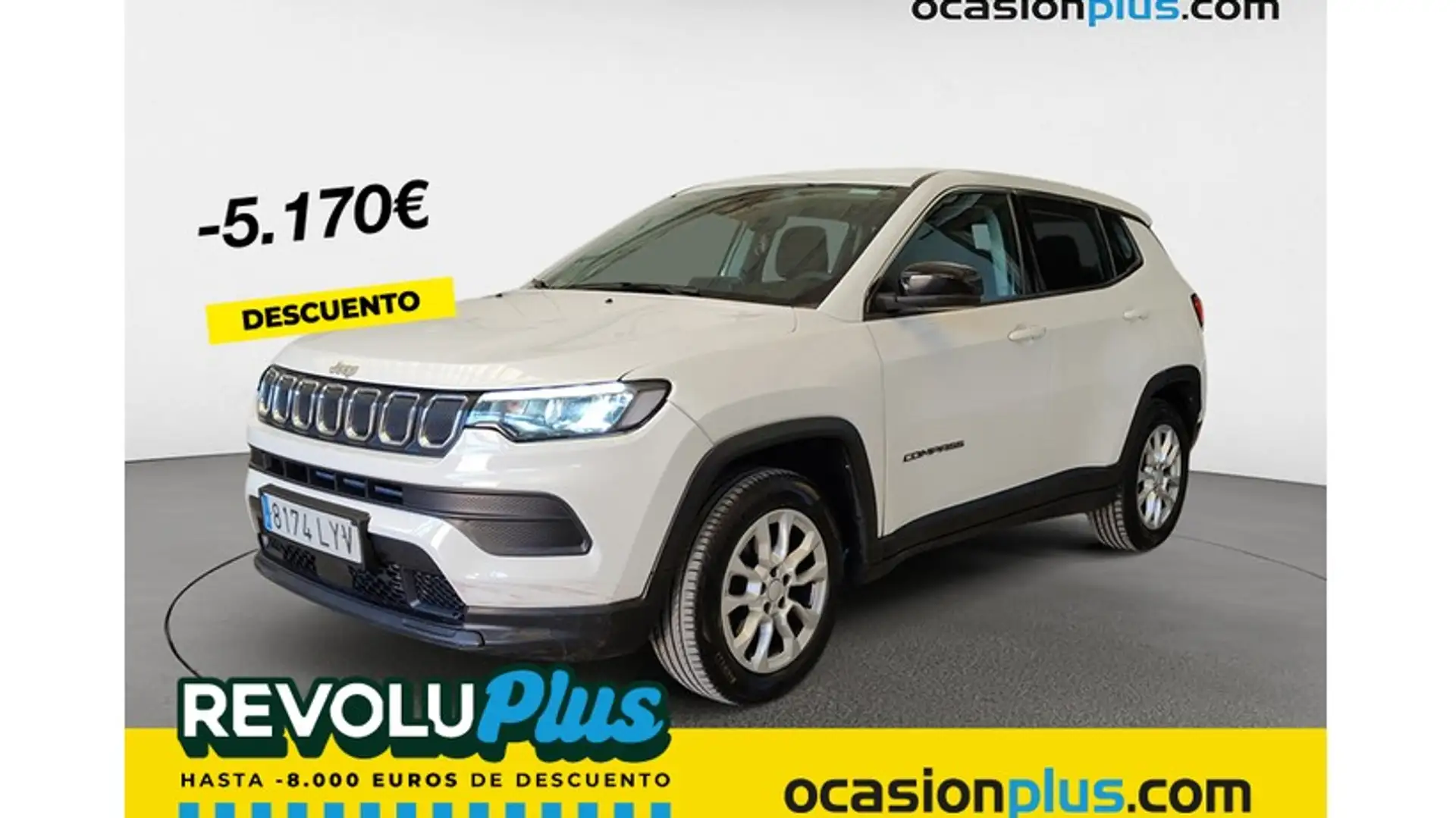 Jeep Compass 1.6 Mjt Longitude FWD Blanco - 1