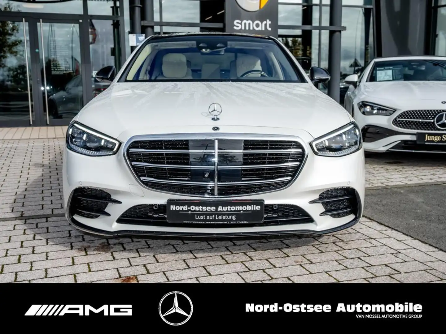 Mercedes-Benz S 400 d 4M AMG 360° NIGHT BURMESTER DISTR MEMORY Weiß - 2