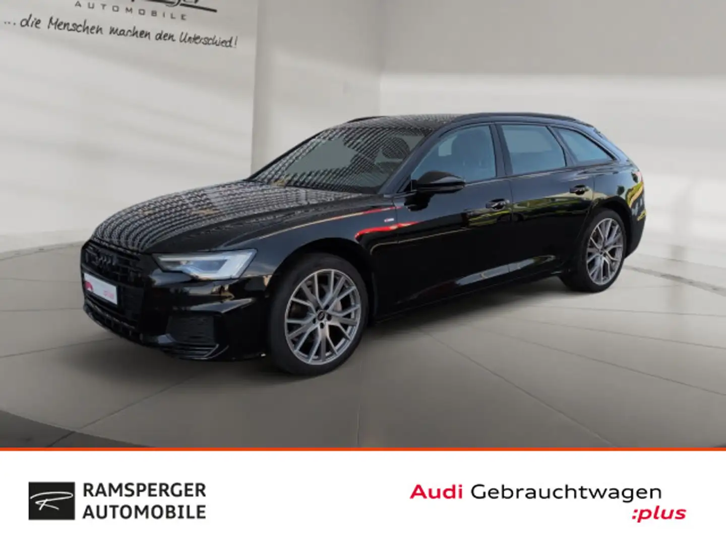Audi A6 Sport 40 TDI qu. S line Matrix ACC Pano Noir - 1