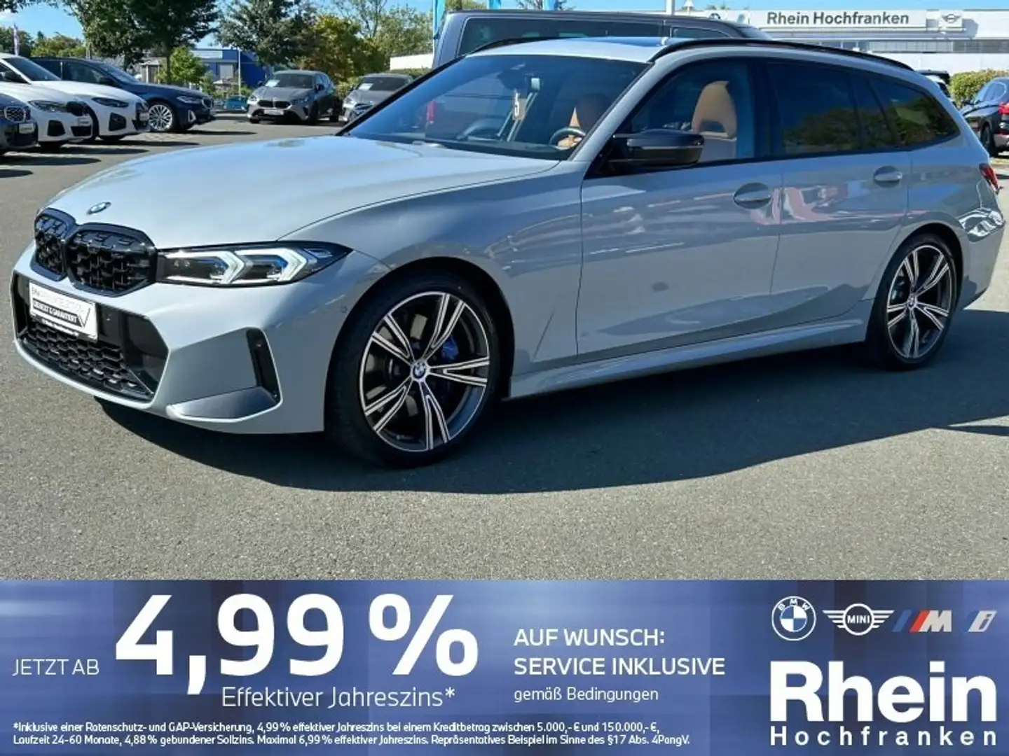 BMW 340 Md xDrive Touring INNO AHK PANO DRIVINGASSIST Grau - 2
