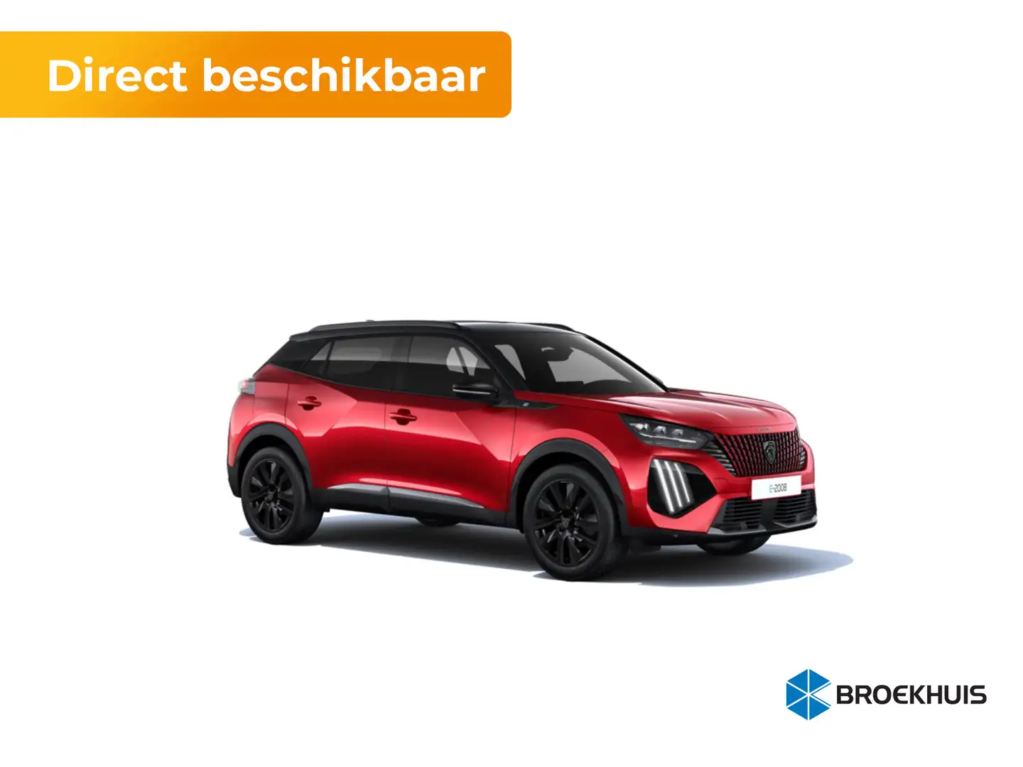 Peugeot e-2008 GT - Electric | 18" lichtmetalen velgen two tone z Rot - 1