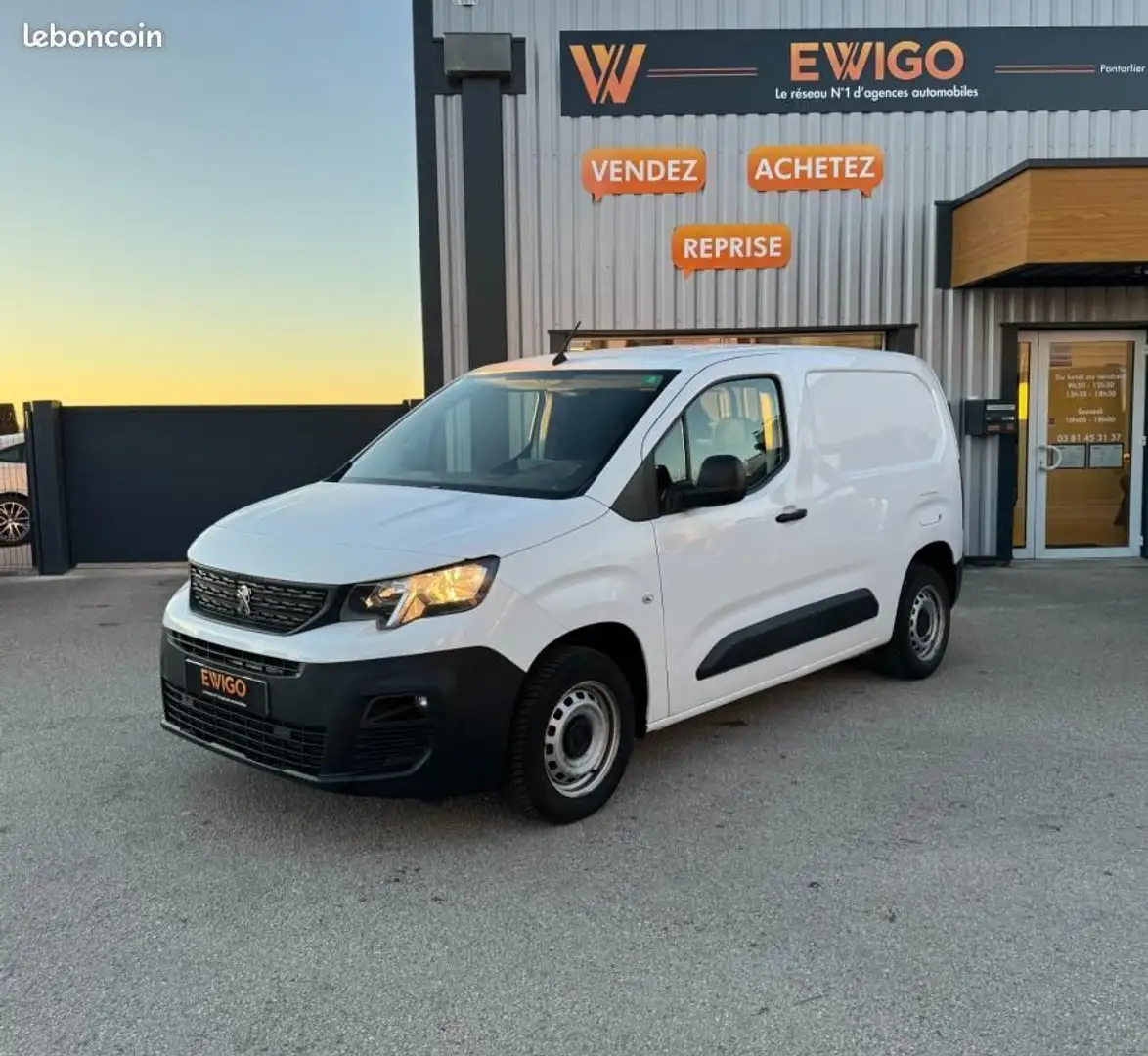 Peugeot Partner VU FOURGON 1.5 BLUEHDI 100ch 650KG L1 M START-STOP Alb - 1