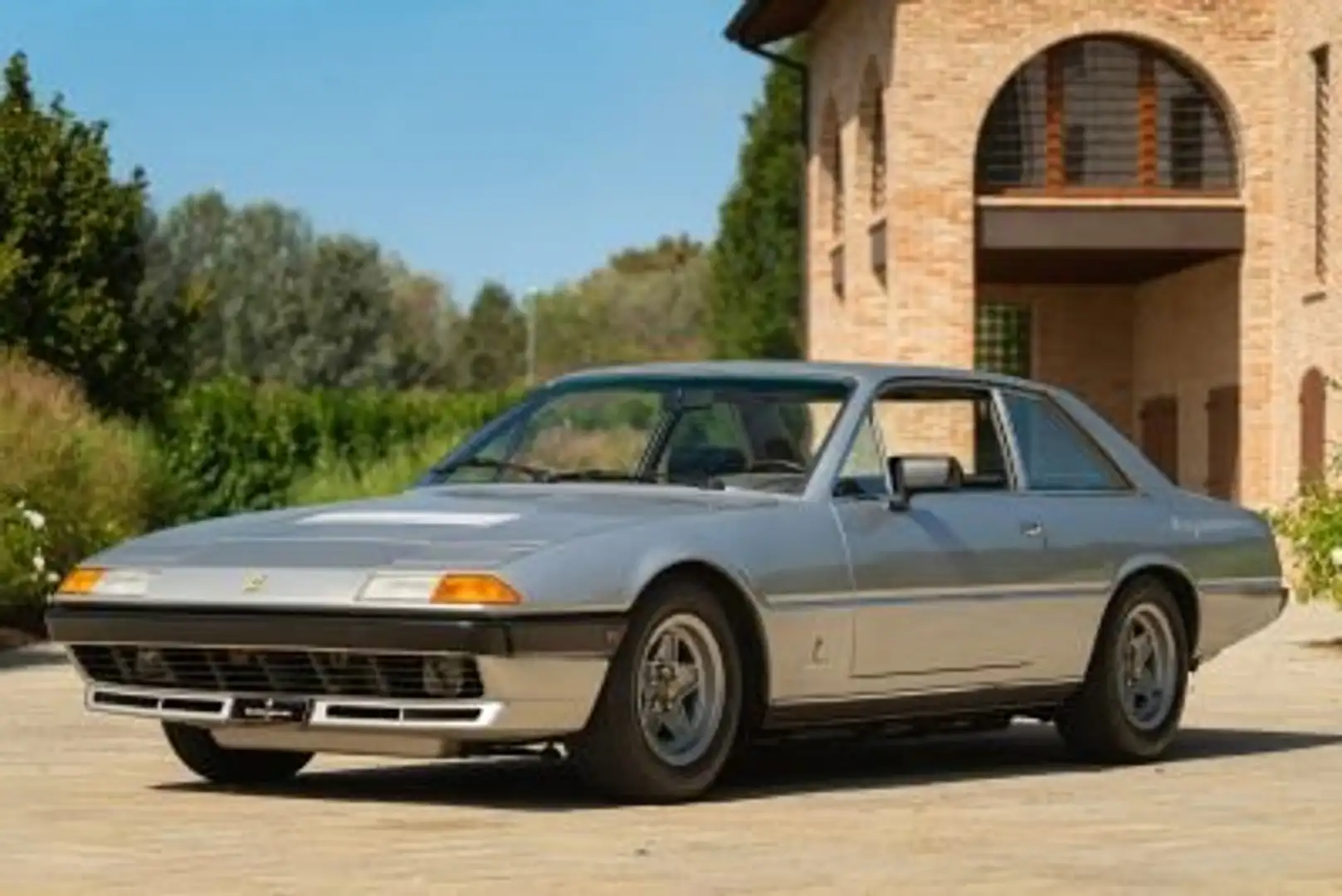 Ferrari 400 GT Silber - 1