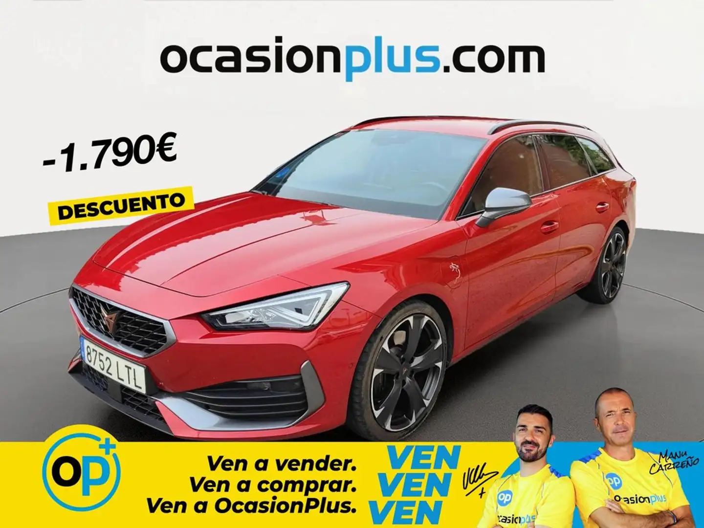 CUPRA Leon Sportstourer 1.4 TSI VZ E HYBRID DSG 245 Rojo - 1