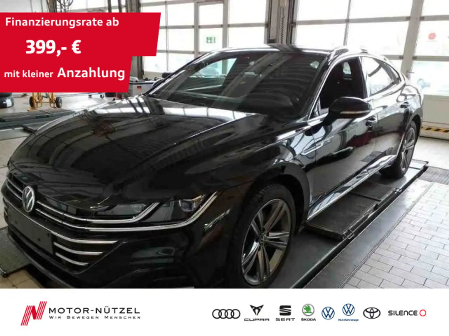 Volkswagen Arteon 1.4 TSI eHYBRID R-LINE IQ+NAV+ACC+SHZ+RFK Schwarz - 1