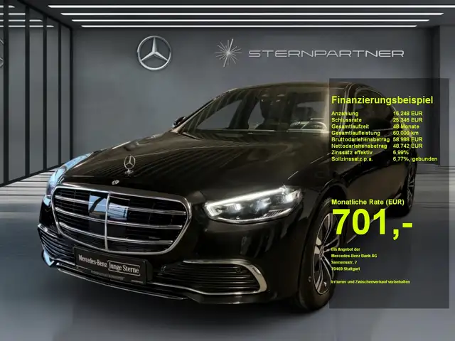 Mercedes-Benz S 350 d MBUX+Memory+Ambiente+Mbeam+CarPlay+Leder