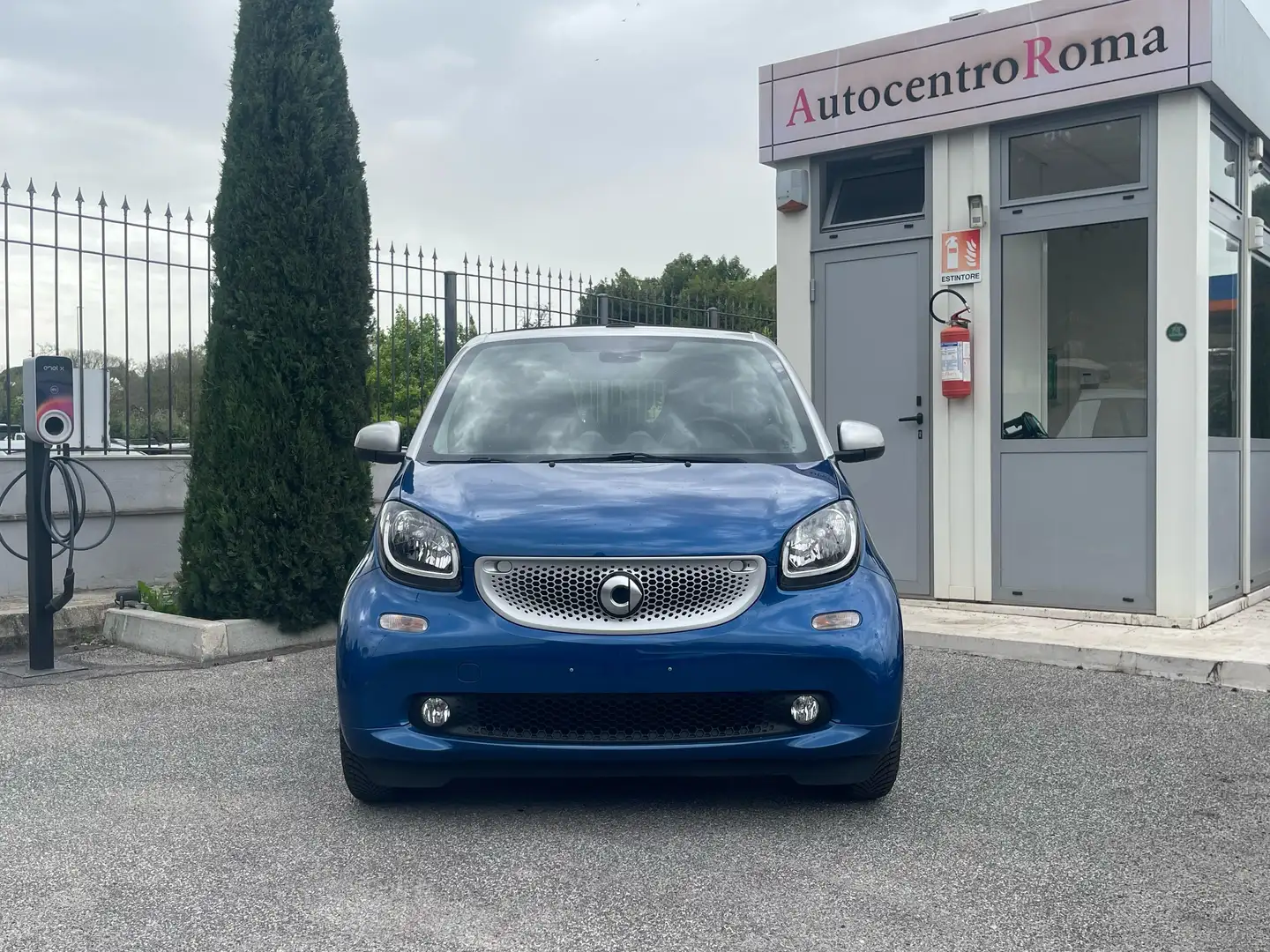 smart forTwo Cabrio 1.0 Passion 71cv twinamic my18 Blu/Azzurro - 2
