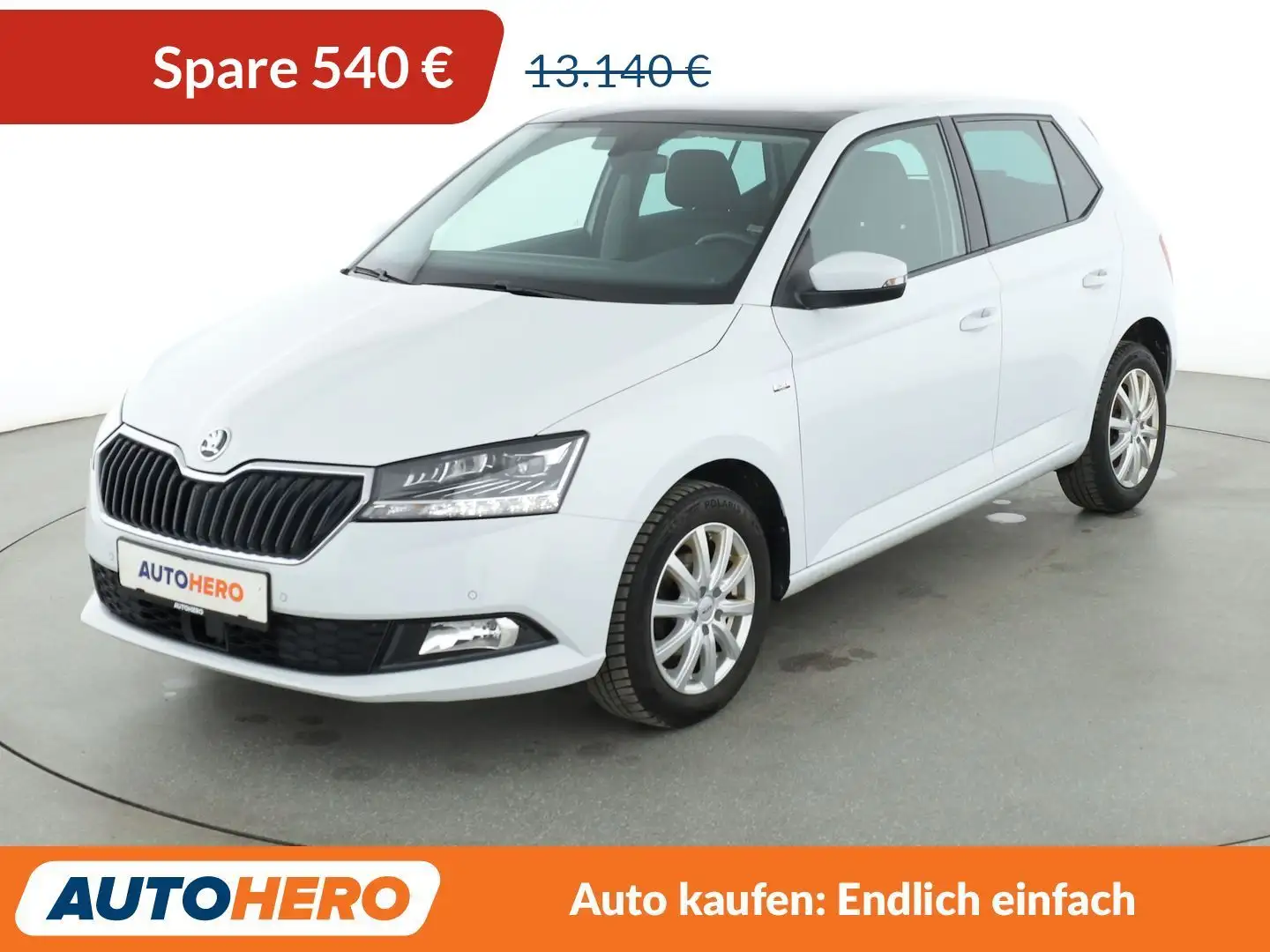 Skoda Fabia 1.0 TSI Drive 125 Best Of*LED*NAVI*TEMPO*CAM*PDC* Blanc - 1