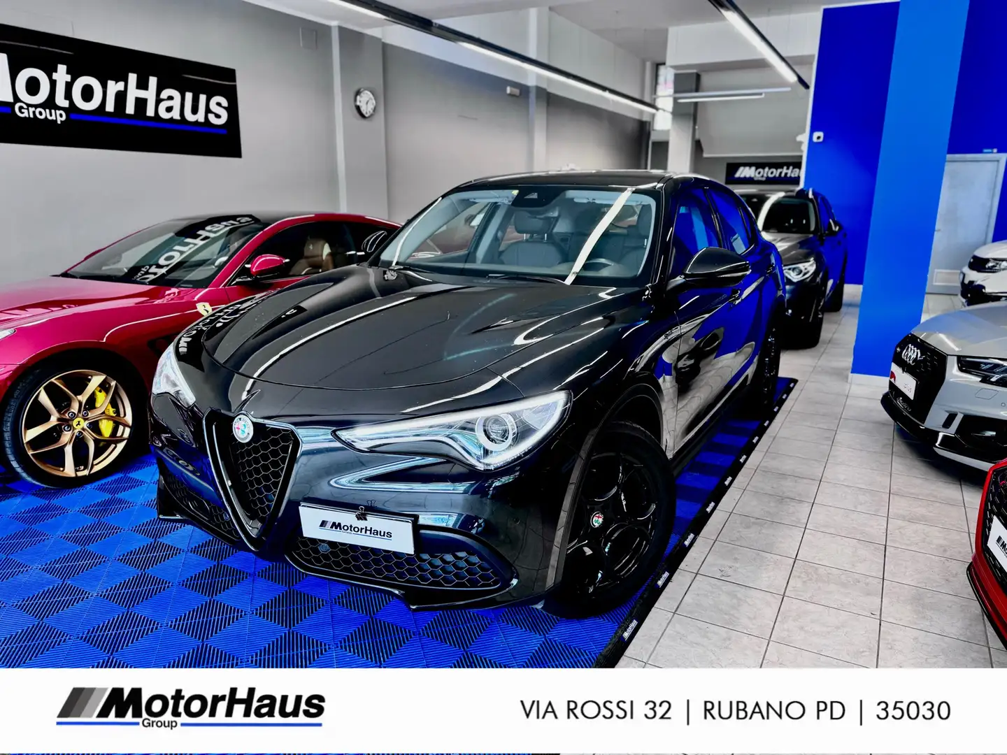 Alfa Romeo Stelvio 2.2 t Sprint Q4 190cv auto Noir - 1