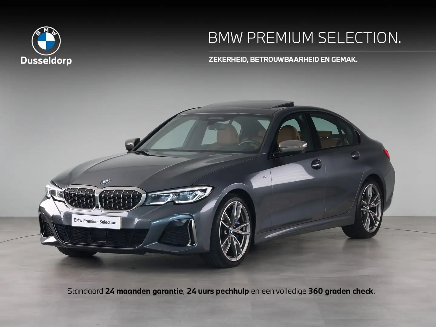 BMW 340 3-serie M340i xDrive High Executive Gris - 1