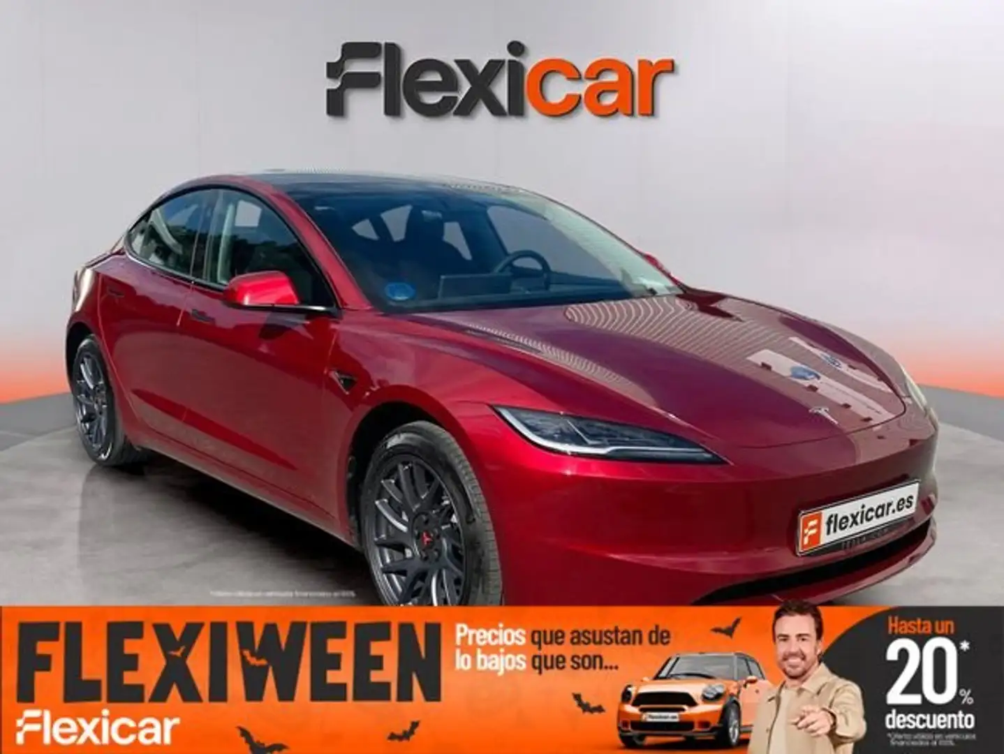 Tesla Model 3 RWD Burdeos - 1