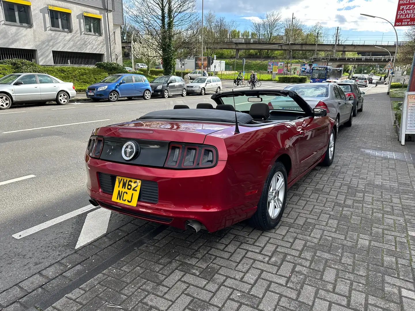 Ford Mustang Mustang Cabrio 2.3 Eco Boost Rosso - 2