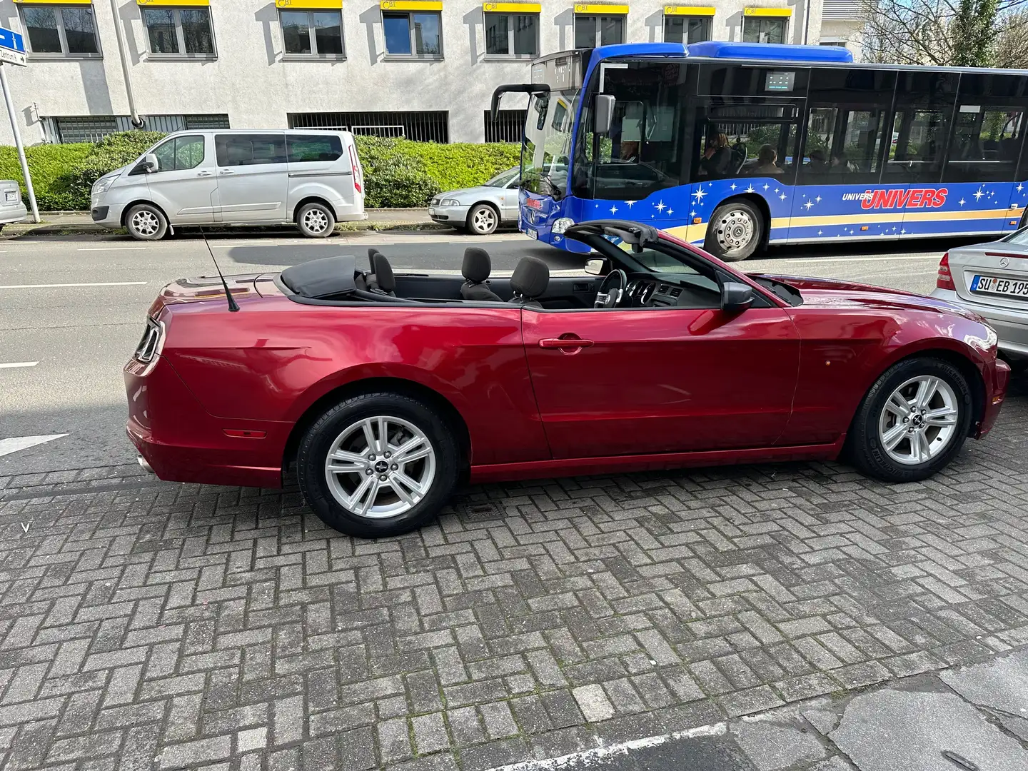 Ford Mustang Mustang Cabrio 2.3 Eco Boost Rosso - 1