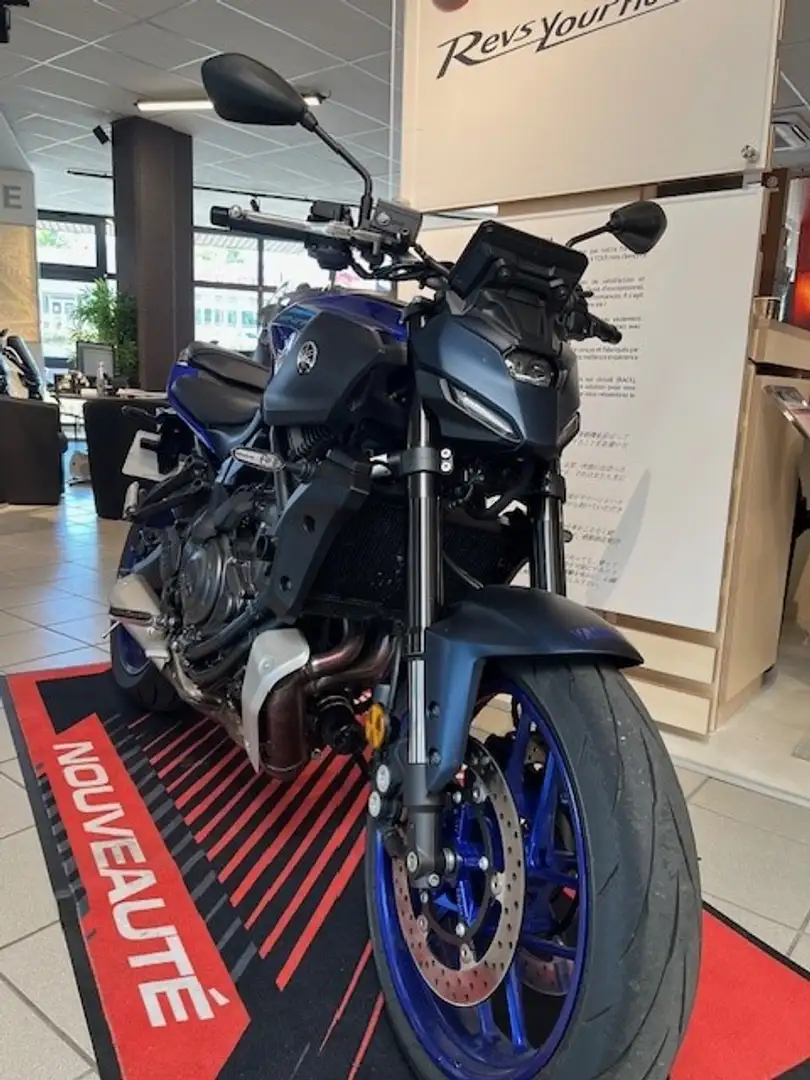 Yamaha MT-07 Bleu - 2
