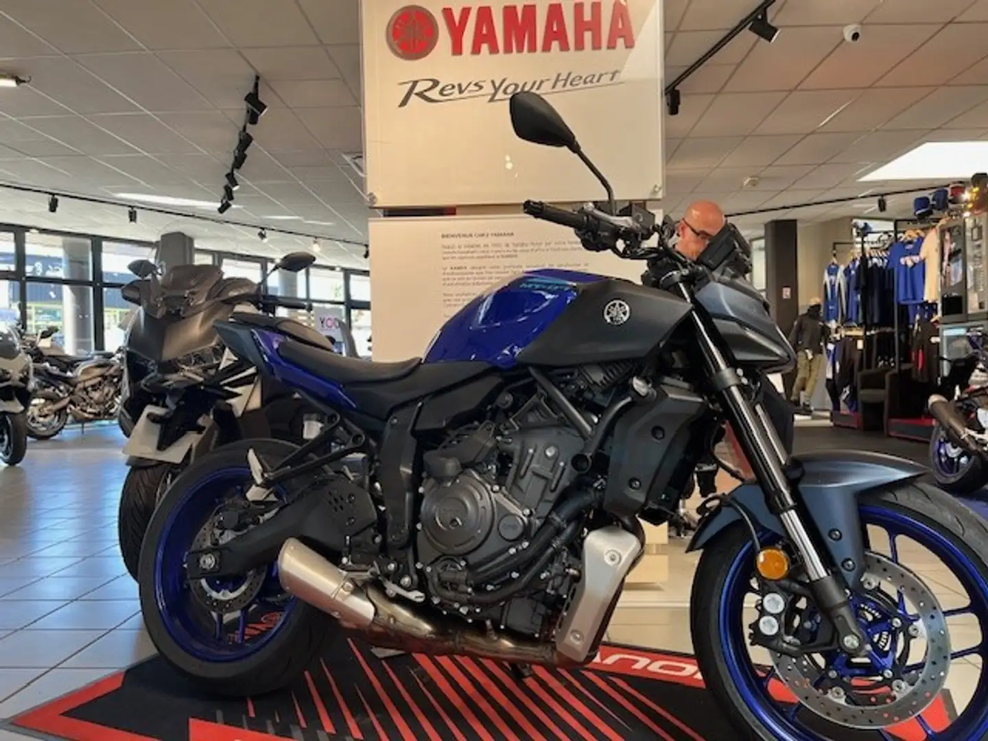 Yamaha MT-07 Albastru - 1