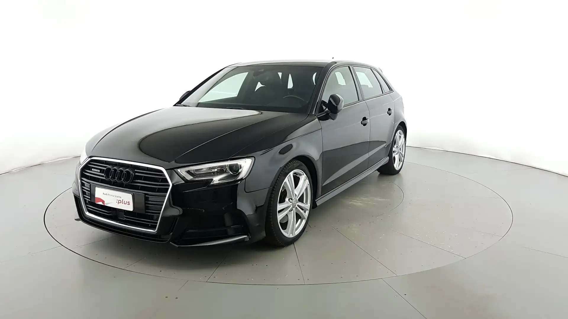 Audi A3 Sportback 40 2.0 tdi Sport quattro edition 184cv s Nero - 1