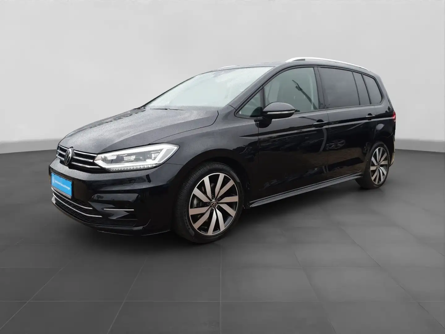Volkswagen Touran 1.5 TSI DSG R-LINE 7SITZE PANO LM18 AHK Schwarz - 2