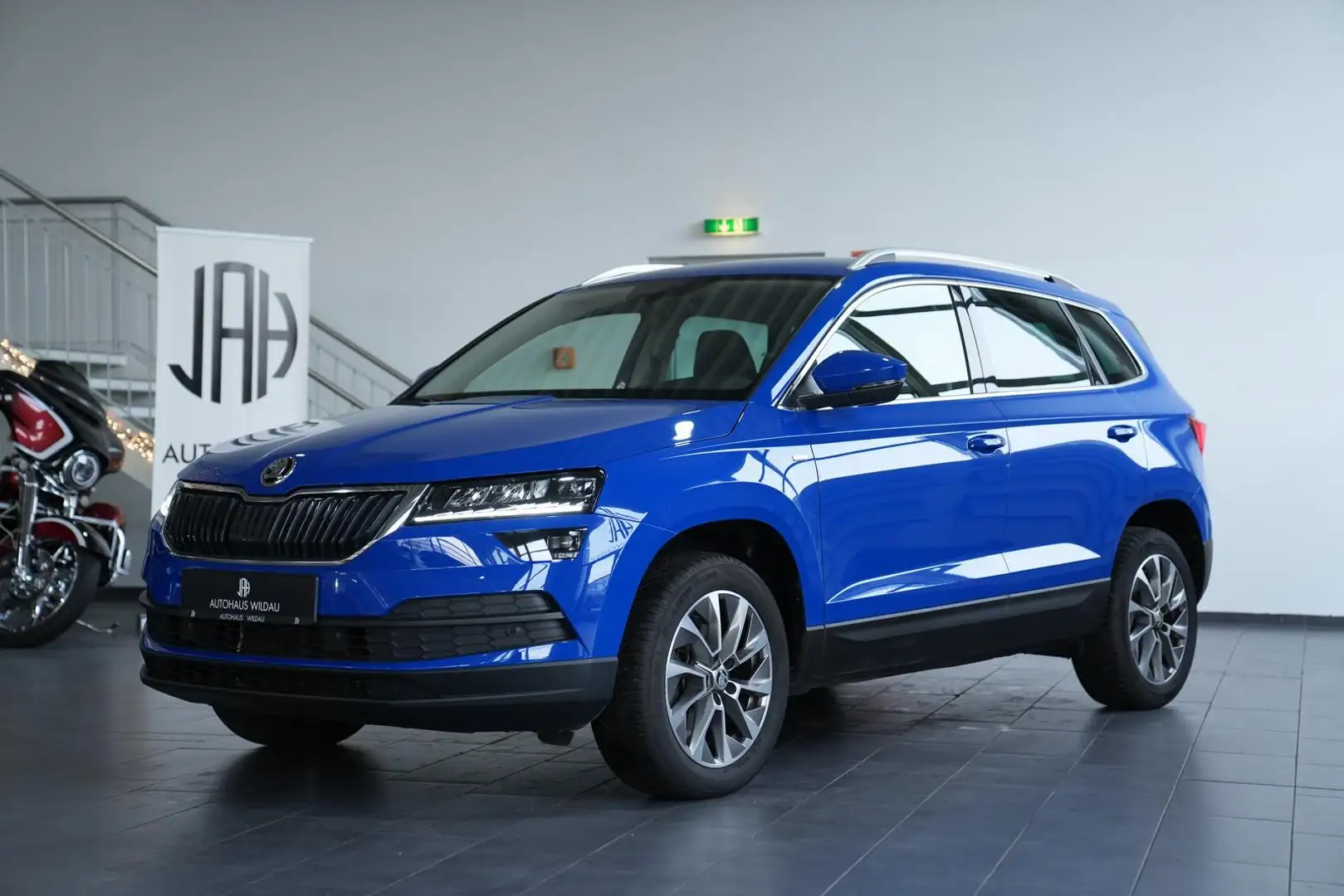 Skoda Karoq Clever *AUTOMATIK*TEMP*SHZ*AHK* Blau - 2