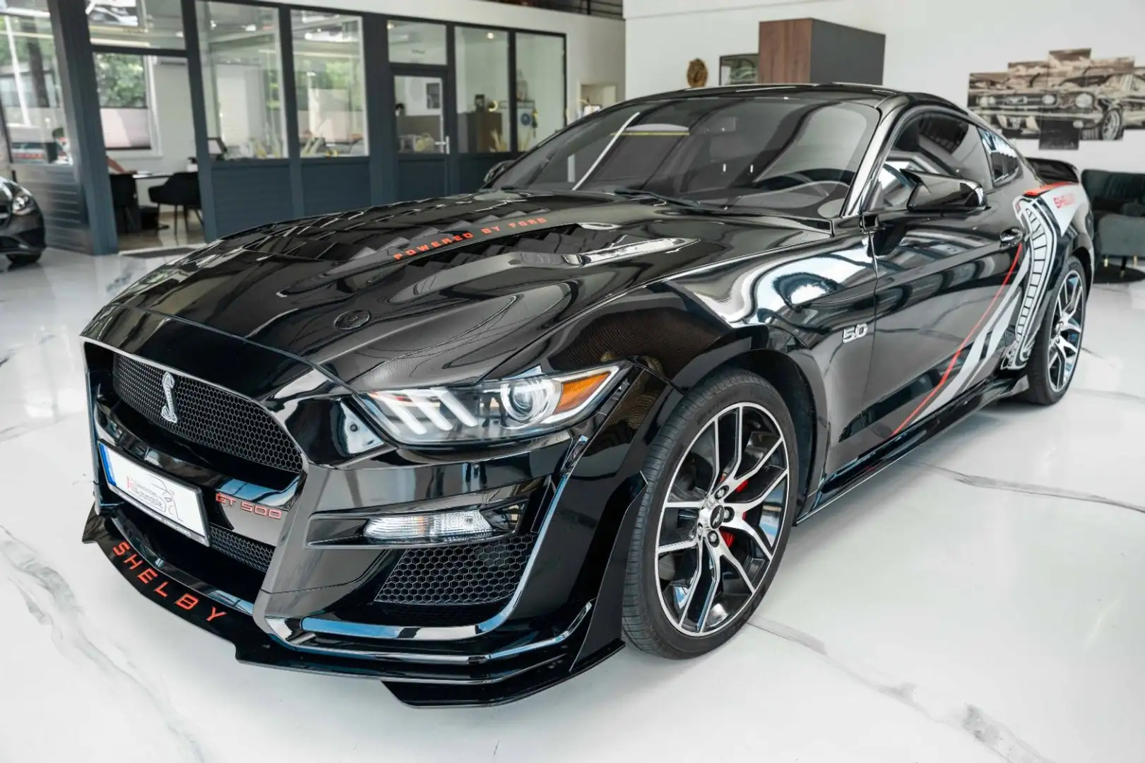Ford Mustang GT 5,0 SHELBY GT 500 PREMIUM VOLL Zwart - 1