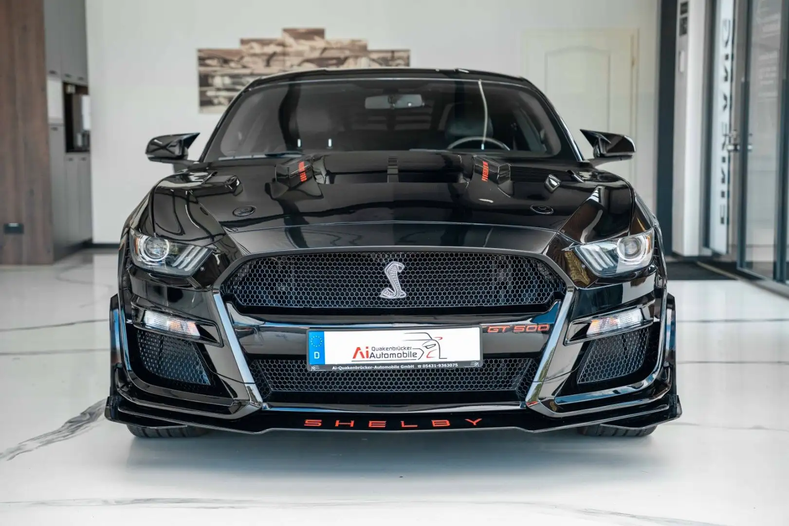 Ford Mustang GT 5,0 SHELBY GT 500 PREMIUM VOLL Zwart - 2