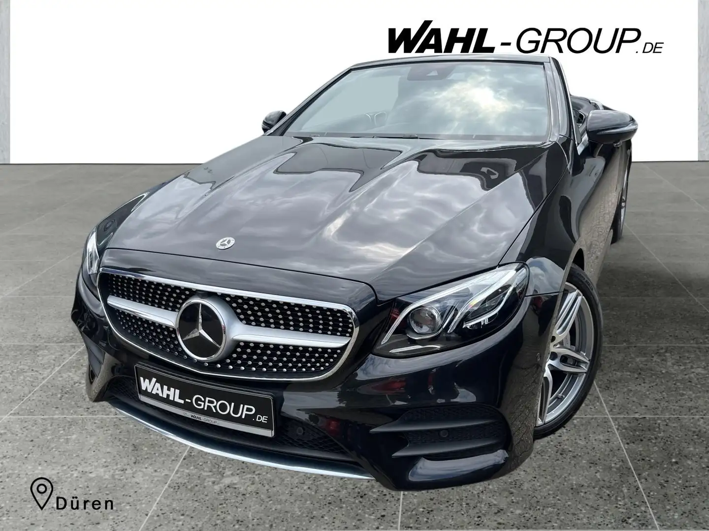 Mercedes-Benz E 300 Cabrio AMG-Line (AHK/LED/LEDER) Nero - 1