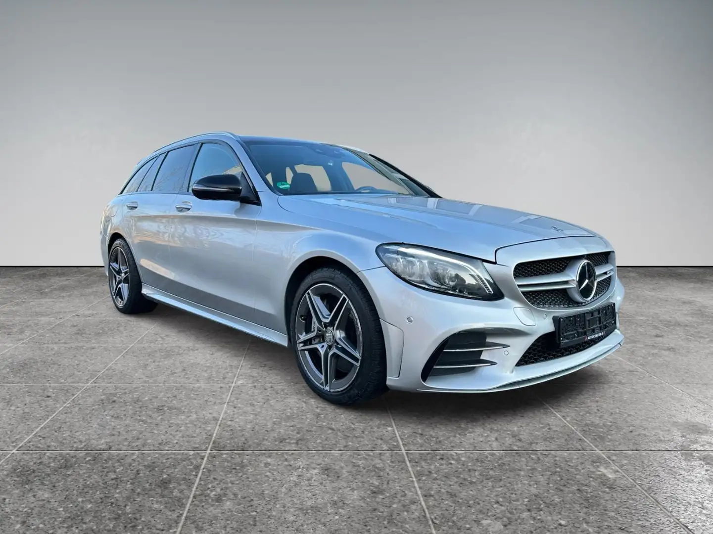 Mercedes-Benz C 43 AMG 4Matic/Pano/360°/Burmester/Schalen/HUD Silber - 1