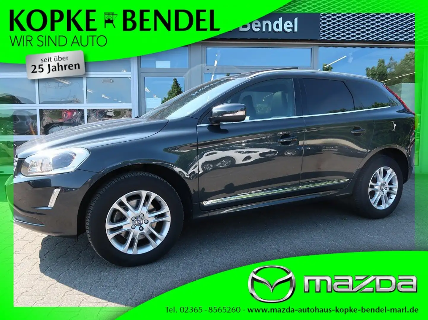 Volvo XC60 EURO6 *Scheckheft und Ausstattung komplett* Summum Grigio - 1