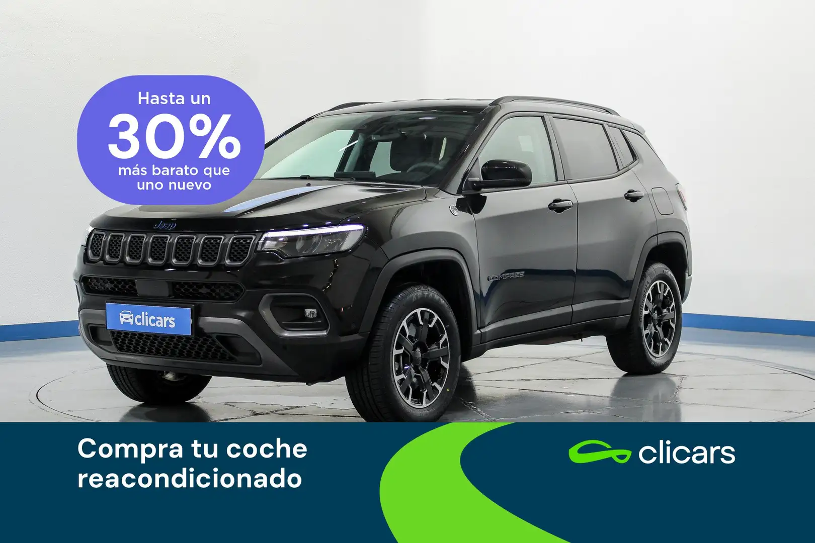 Jeep Compass 1.3 PHEV Trailhawk EAWD Aut. 240 Negro - 1