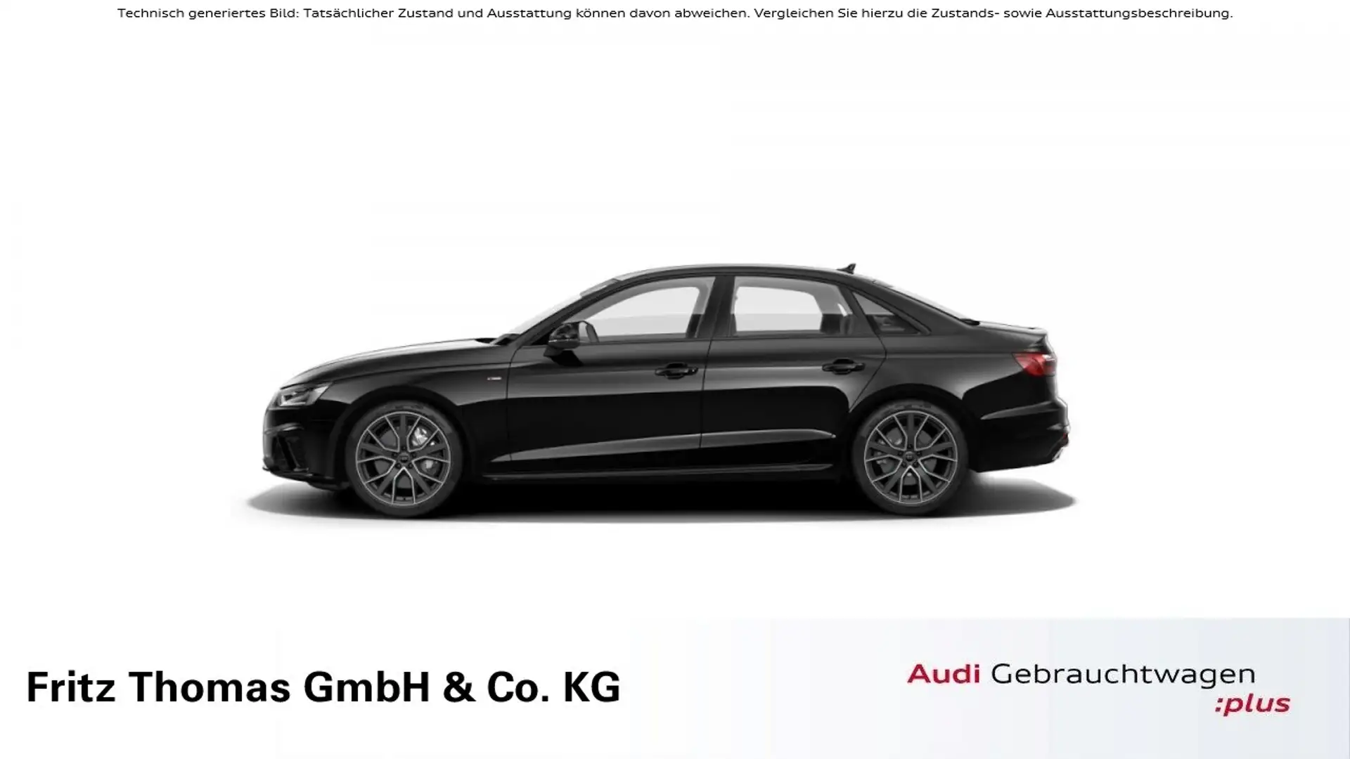 Audi A4 Limousine 50 TDI quattro S line LED Navi Optikp. A Schwarz - 1