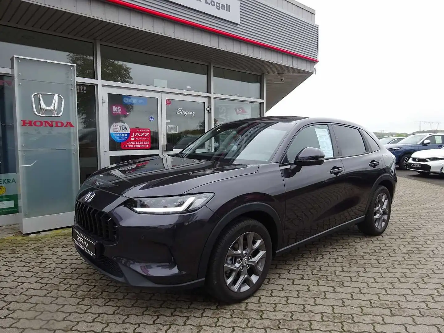 Honda ZR-V Hybrid e:HEV 2.0 i-MMD Elegance *wie Neu Grijs - 2