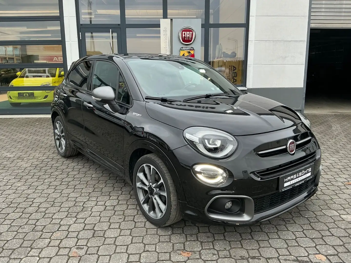 Fiat 500X 1.0 FireFly Turbo 88kW SPORT Noir - 1