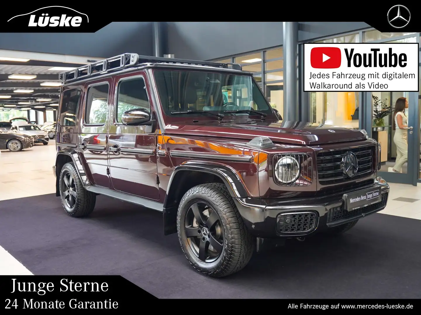 Mercedes-Benz G 450 G 450 d PROFESSIONAL rubellit Night I+II Leiter Rot - 1
