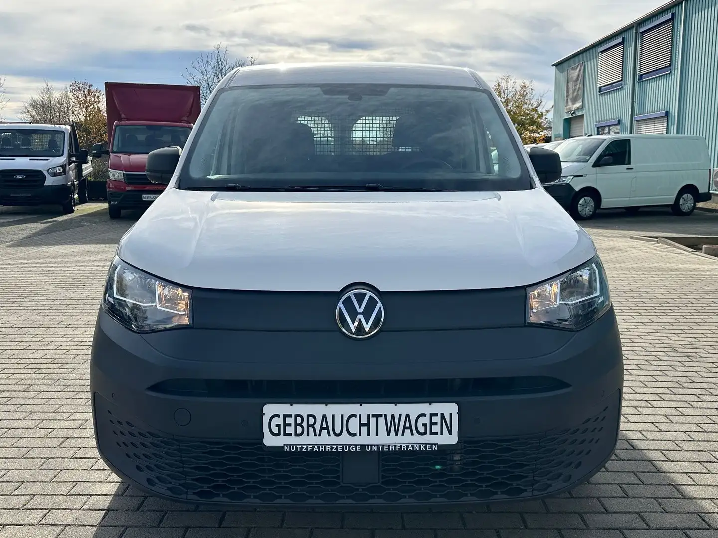 Volkswagen Caddy Kasten Cargo Maxi/FLÜGELT+AHK+NAVI+GRA+MFL Blanc - 2