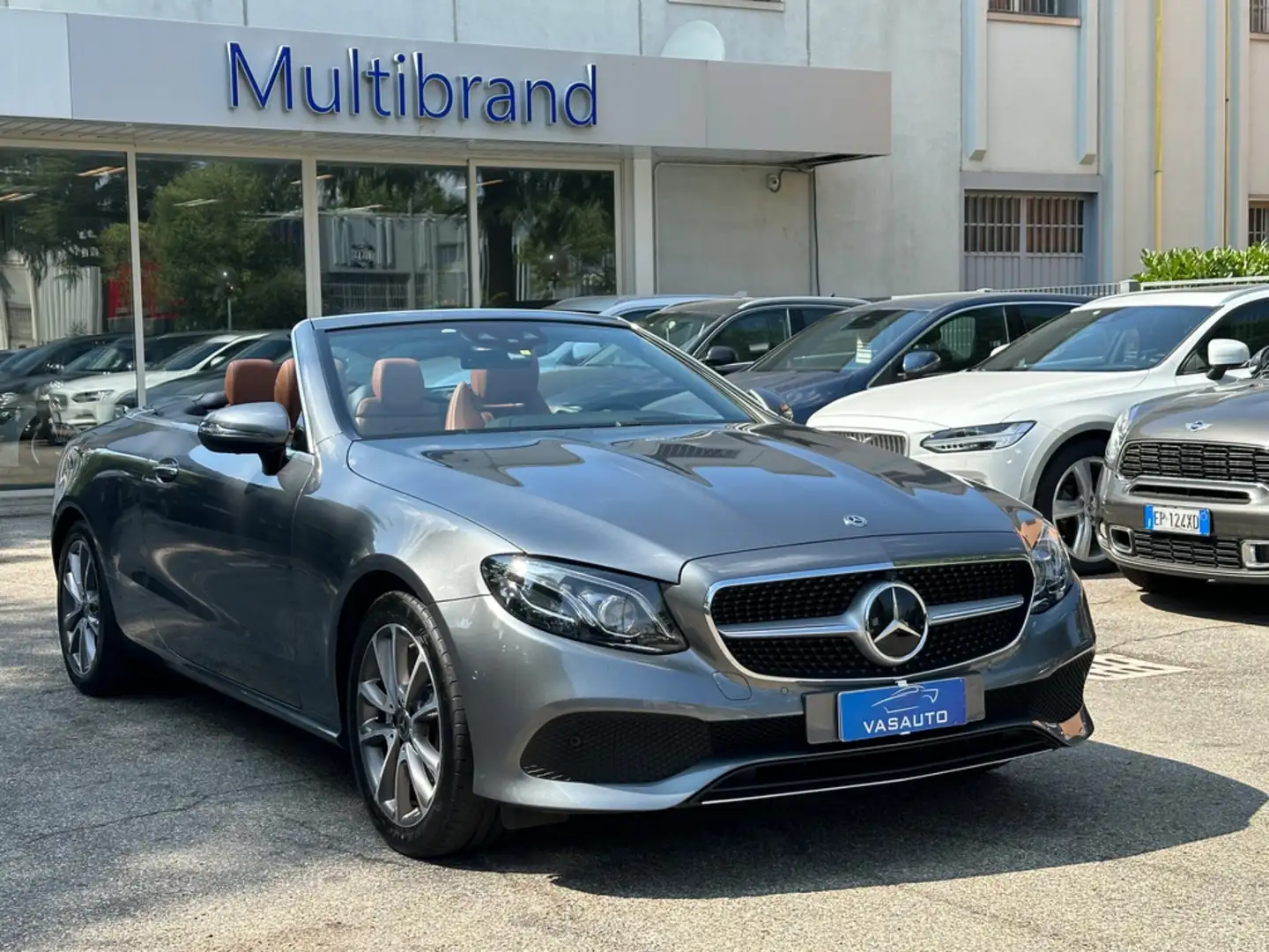 Mercedes-Benz E 220 E 220 d Auto Cabrio Sport plus Gris - 1