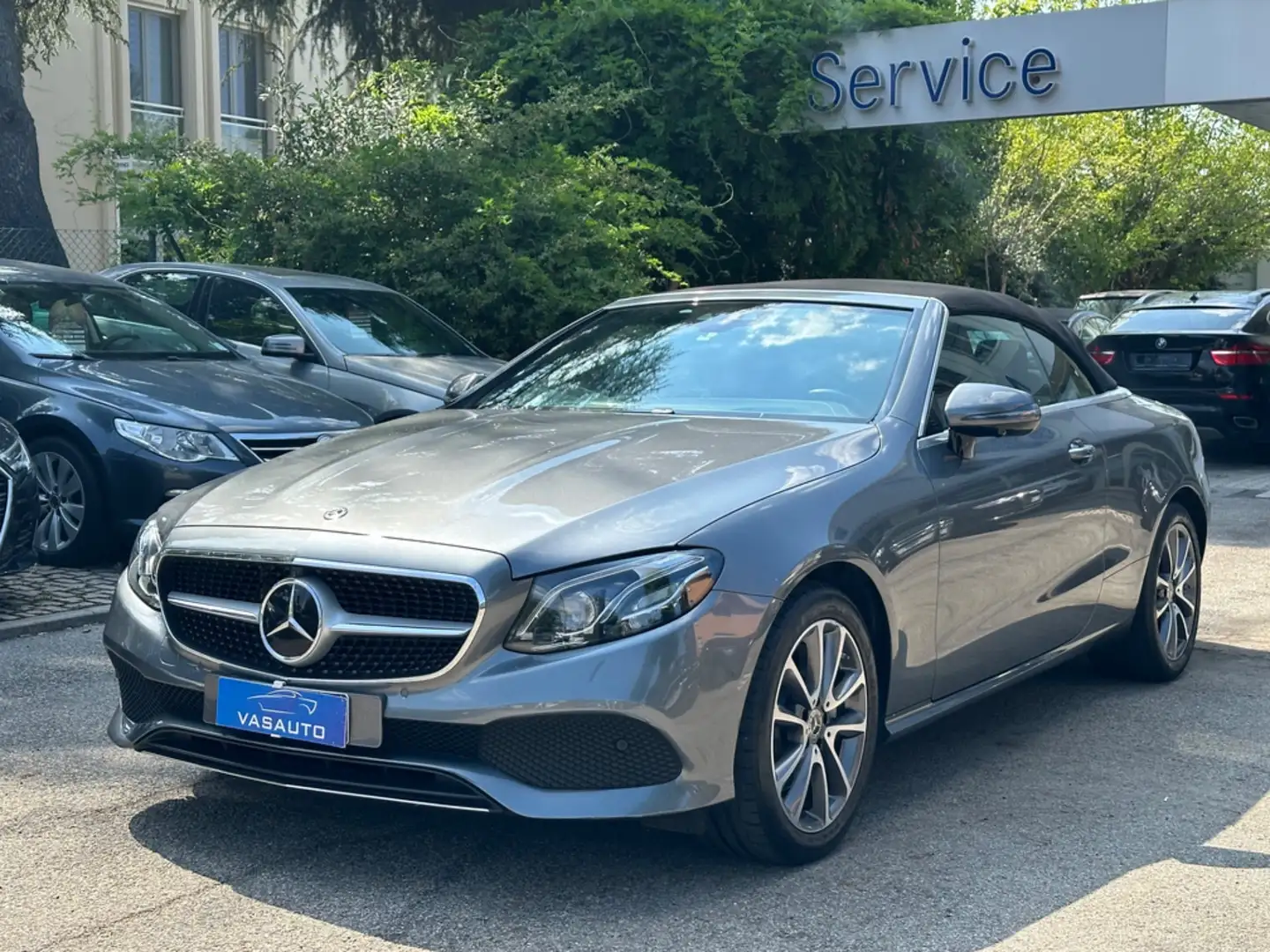 Mercedes-Benz E 220 E 220 d Auto Cabrio Sport plus Gris - 2