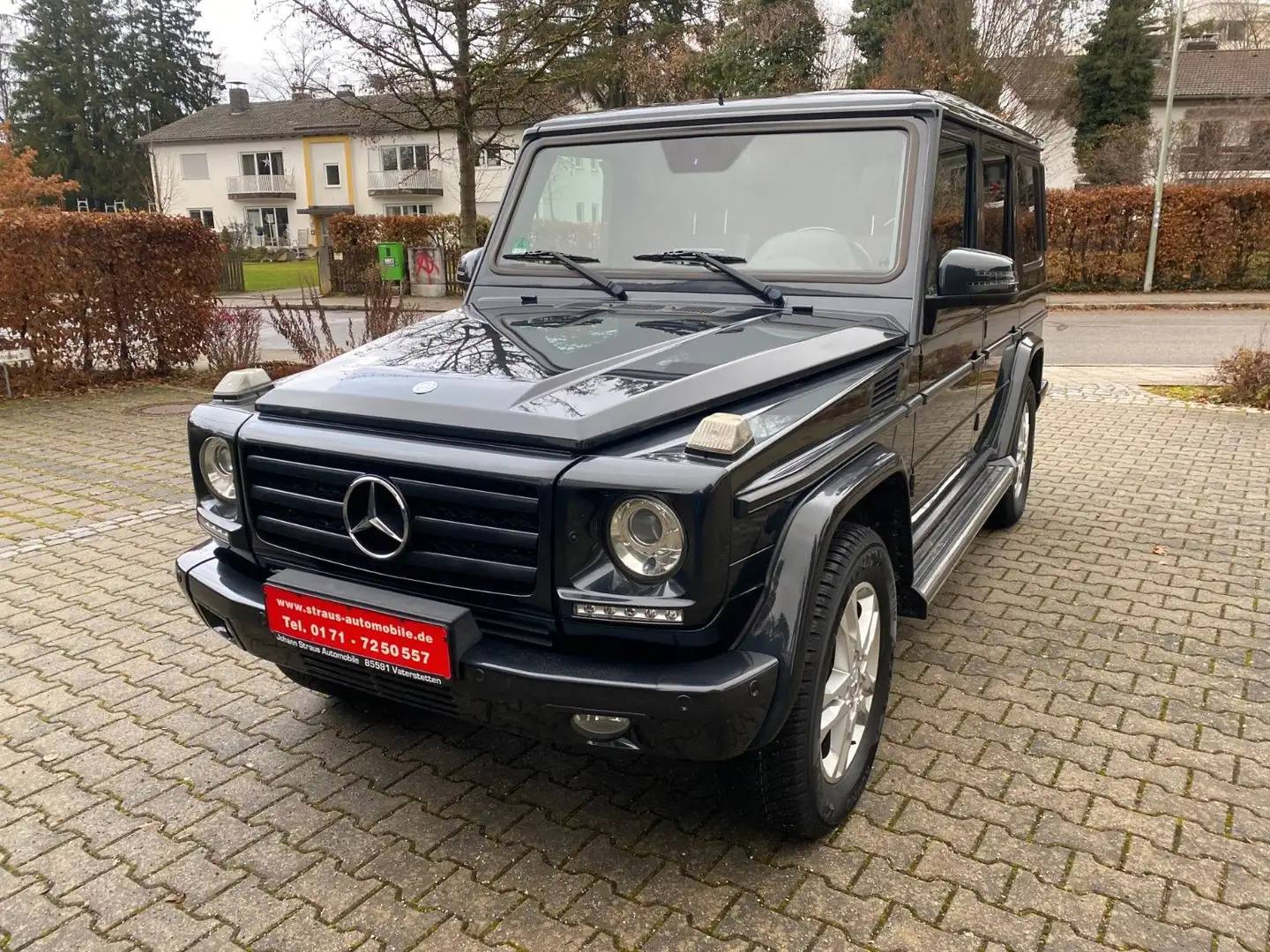 Mercedes-Benz G 350 BlueTec SSD*Leder*Standh.*Cam*AHK*2.Hd.* Schwarz - 1