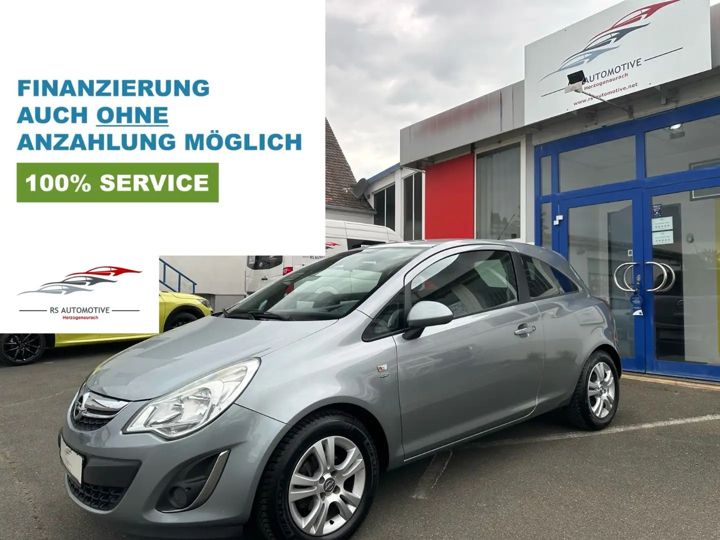 Opel Corsa D Satellite 1.2 EcoFlex*2.Hd.*eFH*Klima* Plateado - 1