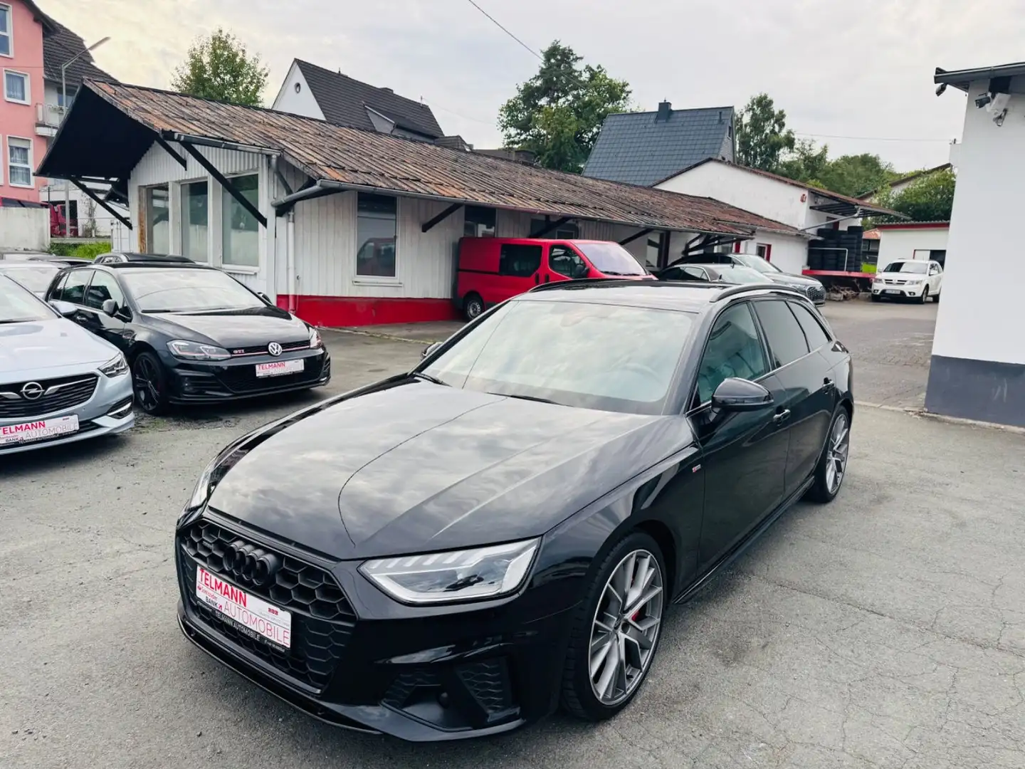 Audi A4 Avant 40 TDI quattro S line/LED/ACC/STHZ/Kam/ Zwart - 1