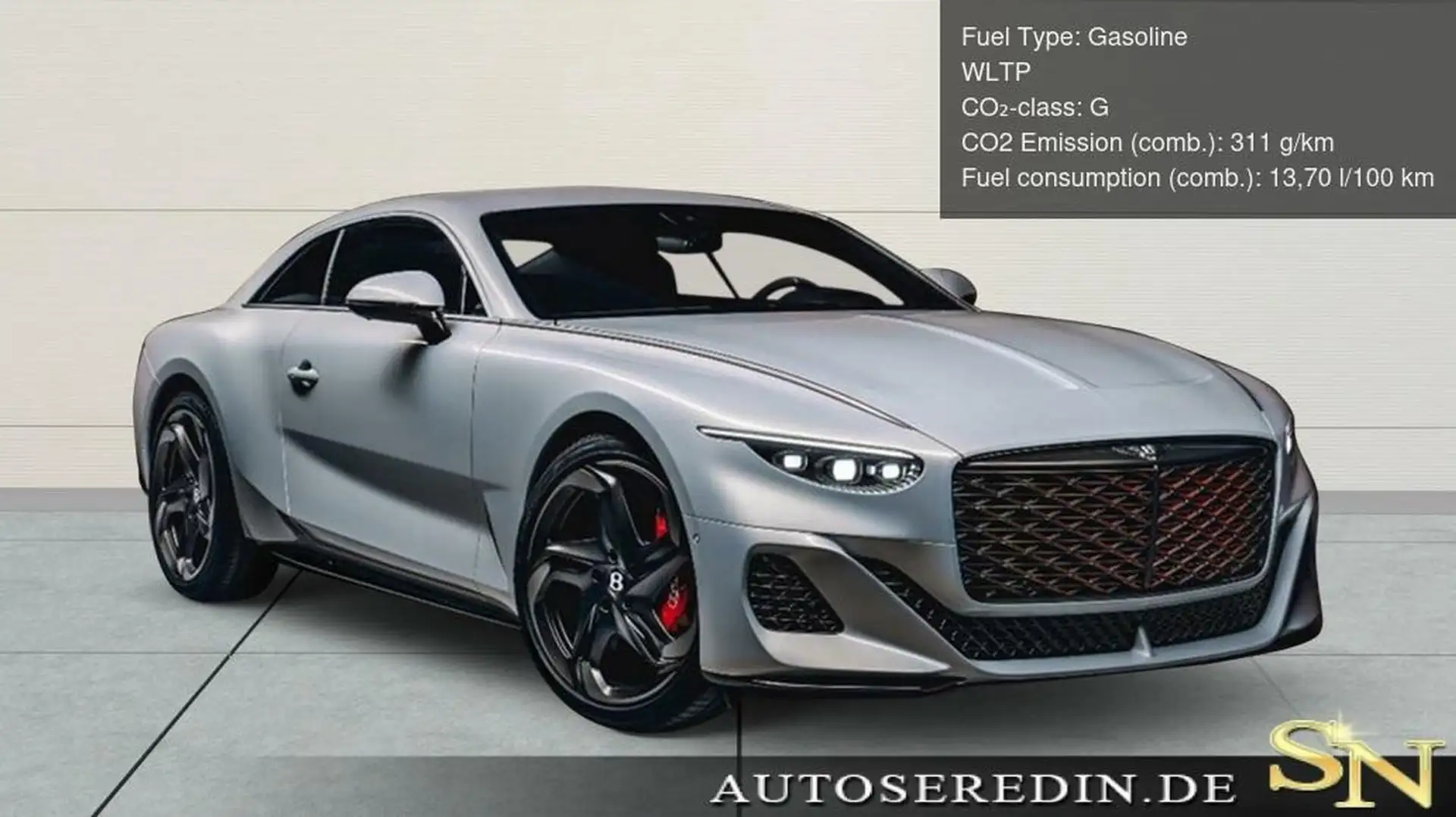 Bentley Batur Coupe 1 OF 18 Wit - 1