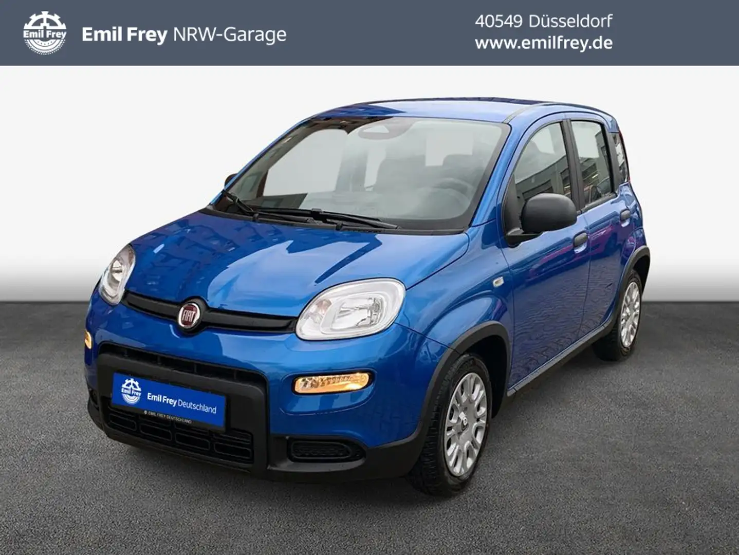 Fiat Panda 1.0 GSE Hybrid Radio/Tempomat/PDC Blauw - 1