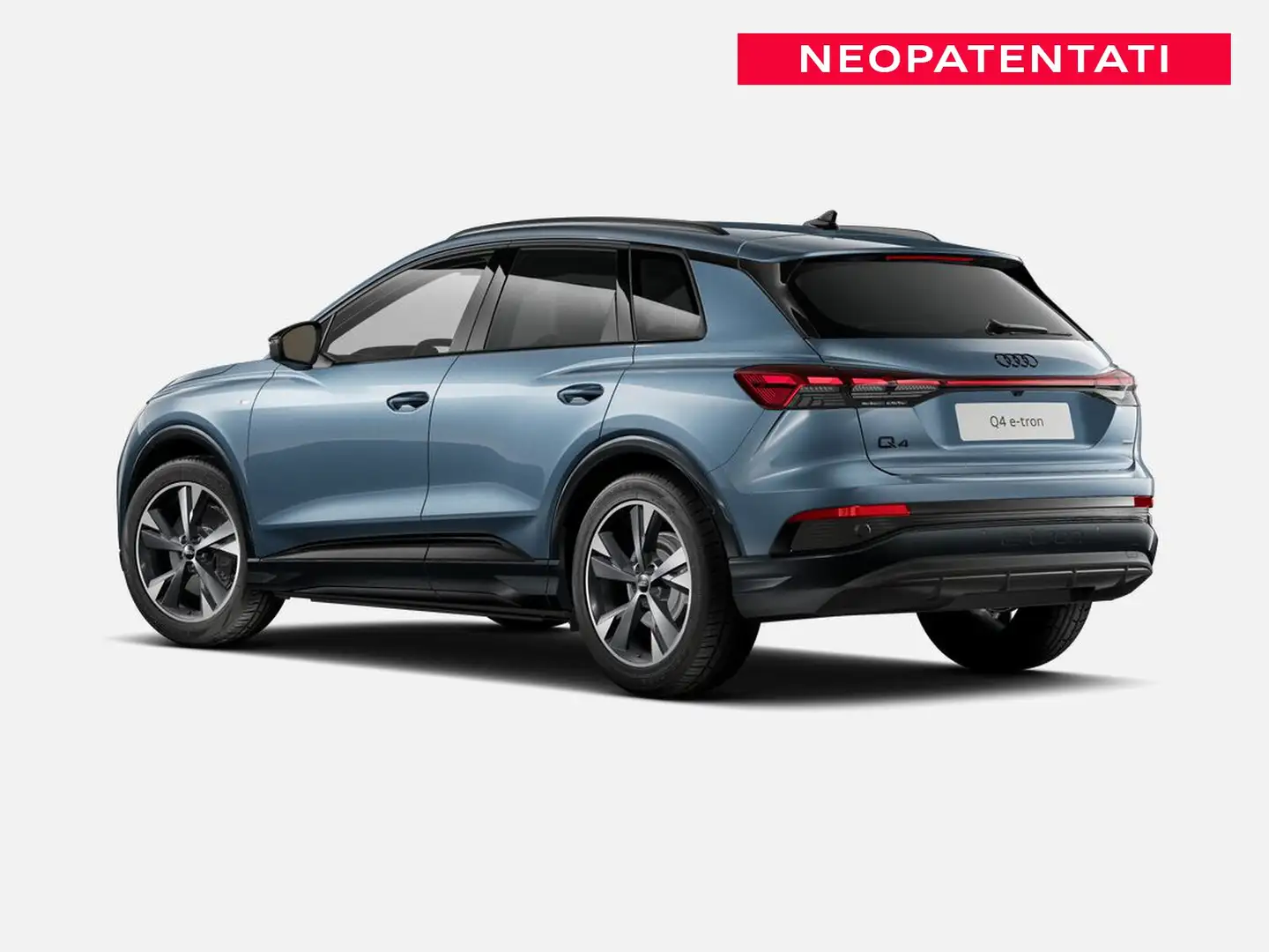 Audi Q4 e-tron 45 286CV quattro S line Edition Bleu - 2