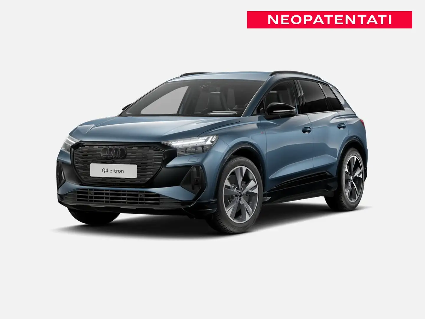 Audi Q4 e-tron 45 286CV quattro S line Edition Bleu - 1