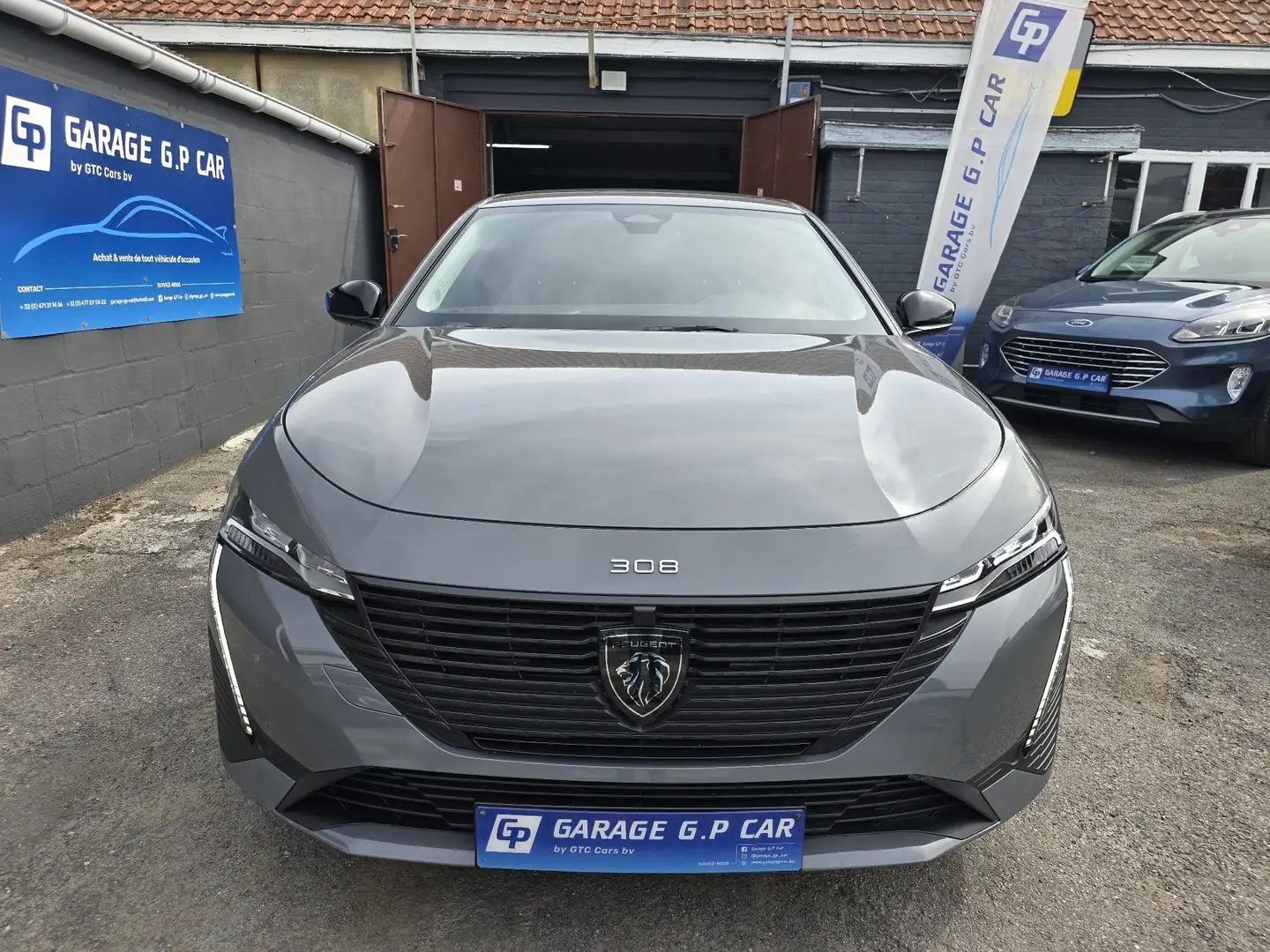 Peugeot 308 1.2i Allure Pack S&S | | BOITE AUTO | FULL LED | Gris - 2