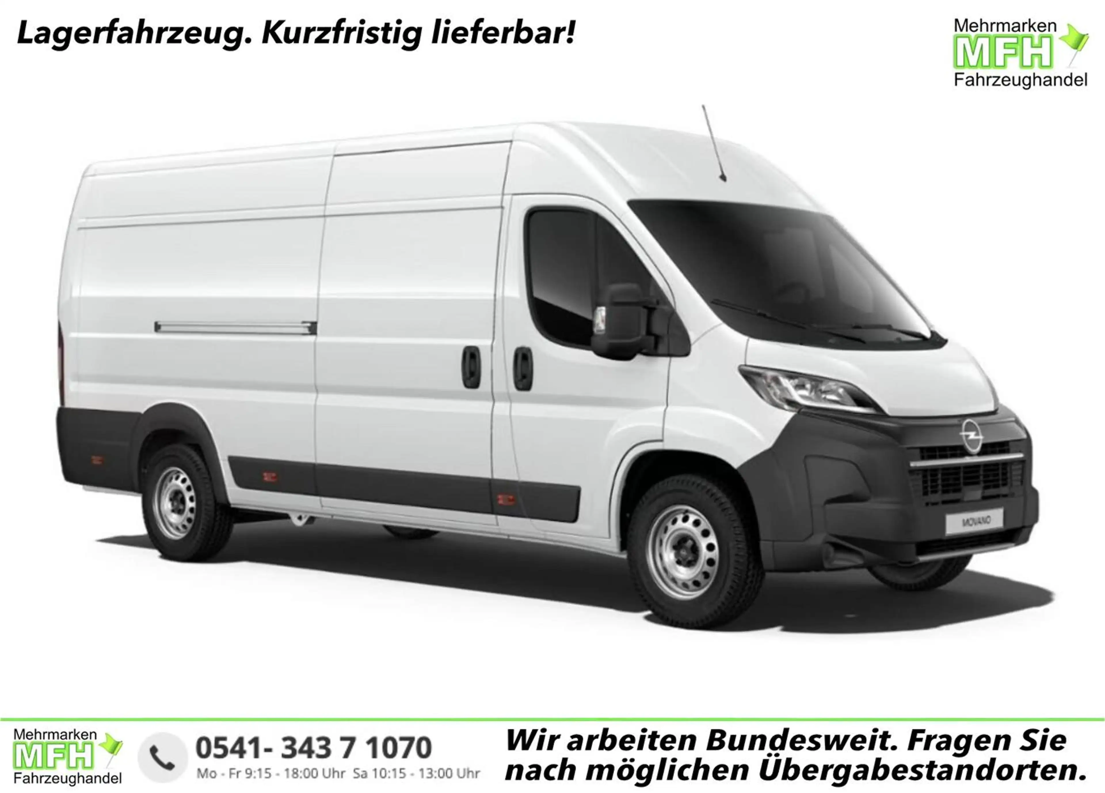 Opel Movano 35+ L4H2 7"Touch HFT270 PDC Klima Temp 132 kW (...