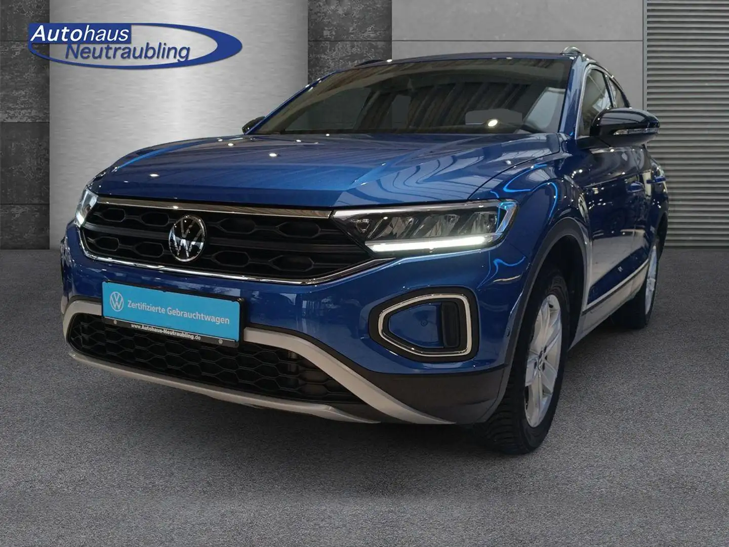 Volkswagen T-Roc 1.0 TSI "GOAL" 116 PS +NAVI+REARVIEW+SHZ+LED+ Blau - 2